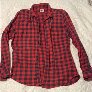J. Crew Red and Black Buffalo Plaid Shirt
